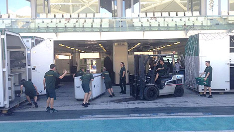 F1 Caterham Abu Dhabi