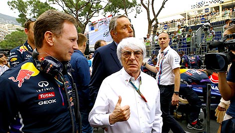 F1 Christian Horner Monaco Bernie Ecclestone