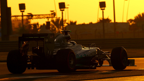Nico Rosberg, Mercedes W05 Abu Dhabi F1