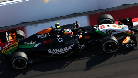 Sergio Perez, Force India VJM07