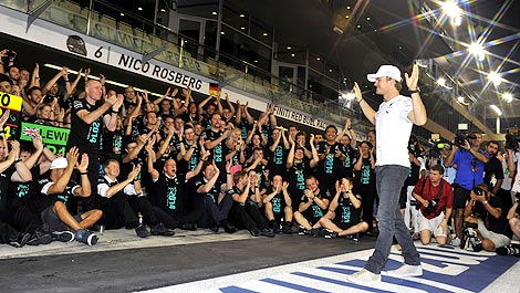 F1 Nico Rosberg Mercedes