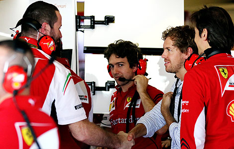 F1 Ferrari Abu Dhabi Sebastian Vettel