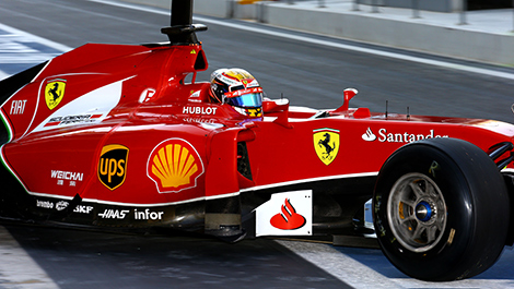 F1 test November 2014 Abu Dhabi