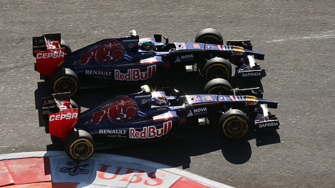 F1 Daniil Kvyat Toro Rosso Jean-Eric Vergne