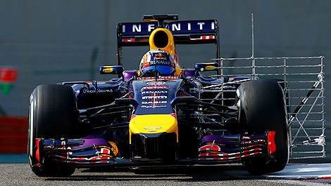 F1 Carlos Sainz Jr Red Bull RB10 Renault Abu Dhabi