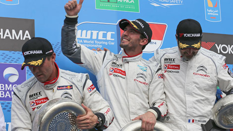 Sébastien Loeb José Maria L&oacute;pez Yvan Muller