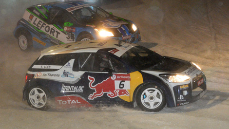 Sébastien Loeb Trophée Andros Val Thorens Citro&euml;n DS3