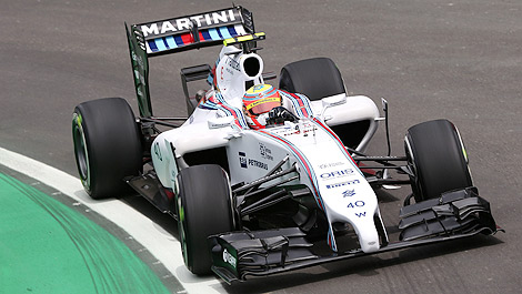 F1 Felipe Nasr Williams FW36-Mercedes Interlagos Brazil
