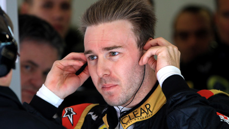 Davide Valecchi Lotus F1 Team