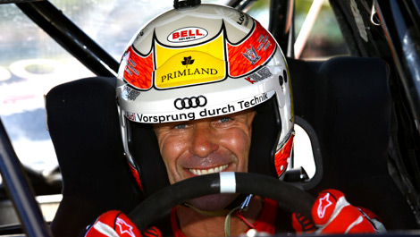 Tom Kristensen Race of Champions Bushy Park