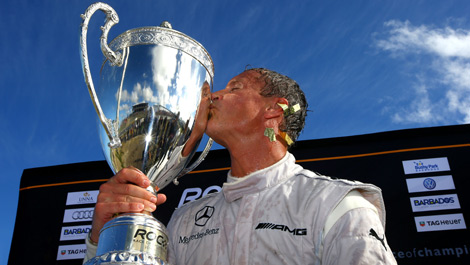 David Coulthard Race of Champions Bushy Park Circuit