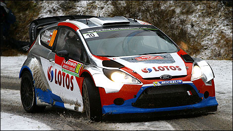 WRC Ford Fiesta RS Robert Kubica