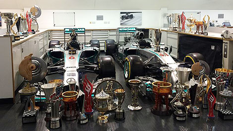 F1 Mercedes AMG 2014 world champion