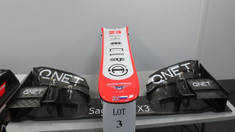 F1 Marussia MR02 front wing