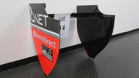 F1 Marussia MR02 rear wing
