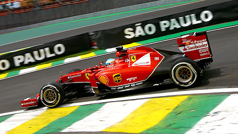 F1 Ferrari F14 T Brazil Fernando Alonso