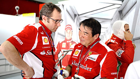 F1 Stefano Domenicali Ferrari Hiroide Hamashima Felipe Massa
