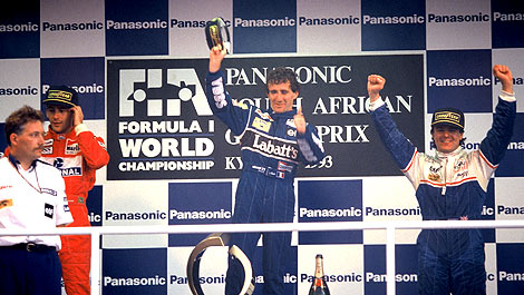 F1 Alain Prost Williams Kyalami South Africa 1993
