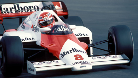 Niki Lauda McLaren 1984 F1