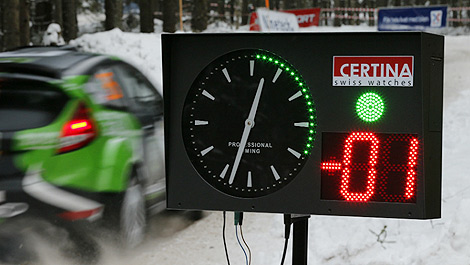 WRC Timing system