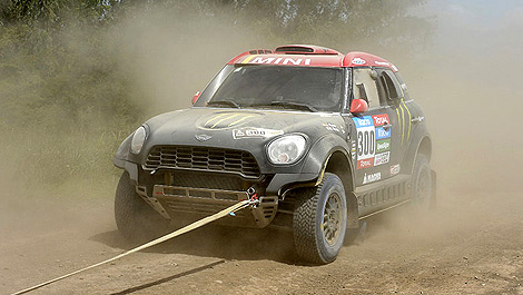 Rally Nani Roma MINI Dakar