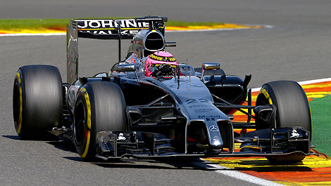 F1 Jenson Button McLaren-Mercedes