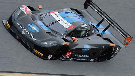 IMSA Jordan Taylor USCR Corvette DP Konica Minolta