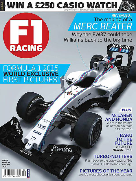F1 Racing Williams FW37