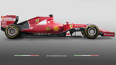 F1 Ferrari SF15-T