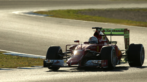 Sebastian Vettel, Ferrari SF15-T