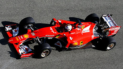 F1 Sebastian Vettel Ferrari SF15-T