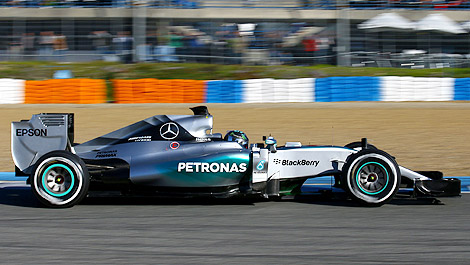 F1 Mercedes W06 Nico Rosberg