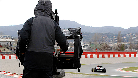 F1 TV camera