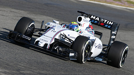 F1 Felipe Massa Williams FW37-Mercedes