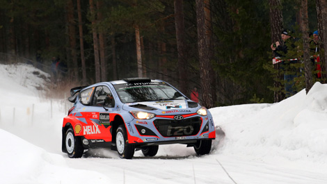 Thierry Neuville, Hyundai i20 WRC Rally Sweden