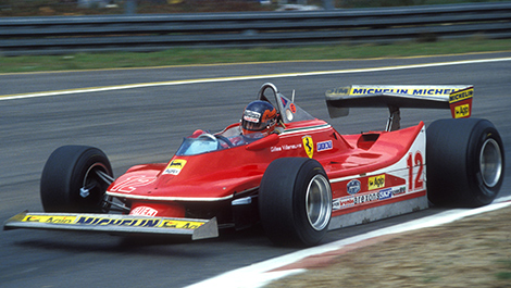 F1 Gilles Villeneuve Ferrari