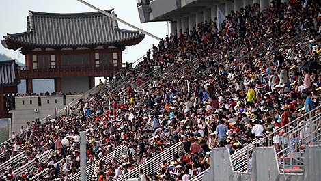 F1 Korea crowd Yeongam 2013