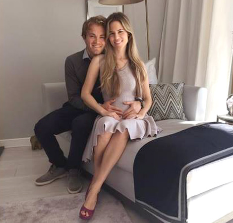 F1 Nico Rosberg Vivian pregnancy