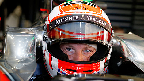 F1 Jenson Button helmet 2015 McLaren