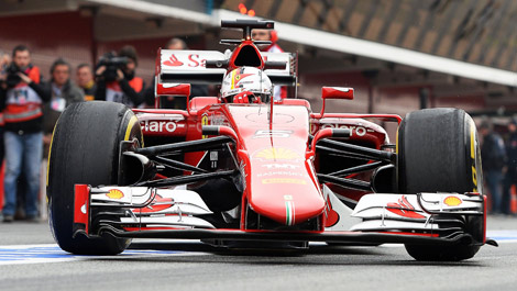 Sebastian Vettel, Ferrari SF15-T