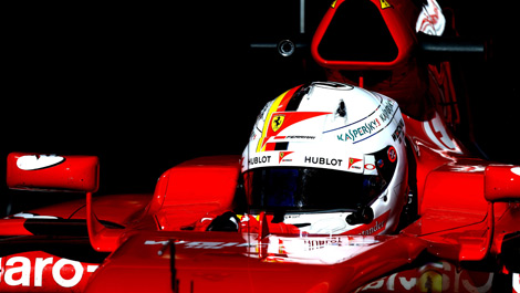 Sebastian Vettel Ferrari SF15-T