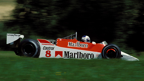 F1 Alain Prost McLaren 1980