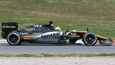 F1 Sergio Perez Sahara Force India VJM08