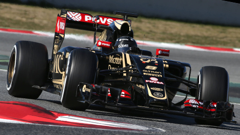 Romain Grosjean, Lotus E23 Hybrid (Photo: WRI2)