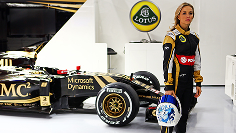 Carmen Jorda F1 Lotus