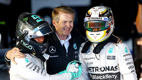 F1 Nico Rosberg Mercedes AMG Lewis Hamilton