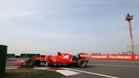 Kimi Raikkonen, Ferrari SF15-T China F1
