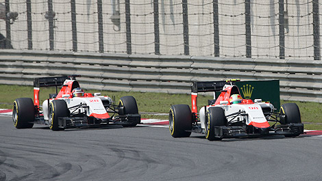 F1 Roberto Merhi Manor-Ferrari Will Stevens China