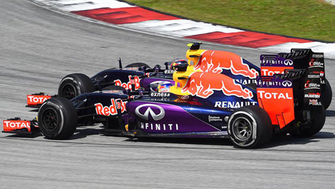 F1 Red Bull Renault Daniil Kvyat Daniel Ricciardo