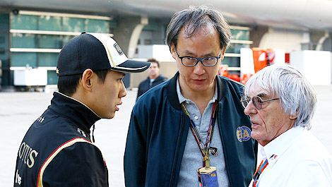 F1 Adderly Fong China Bernie Ecclestone